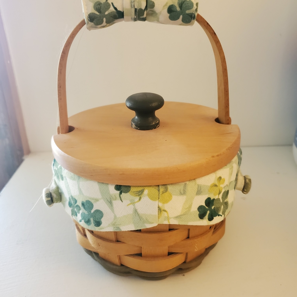 Longaberger St Pattys Day Basket